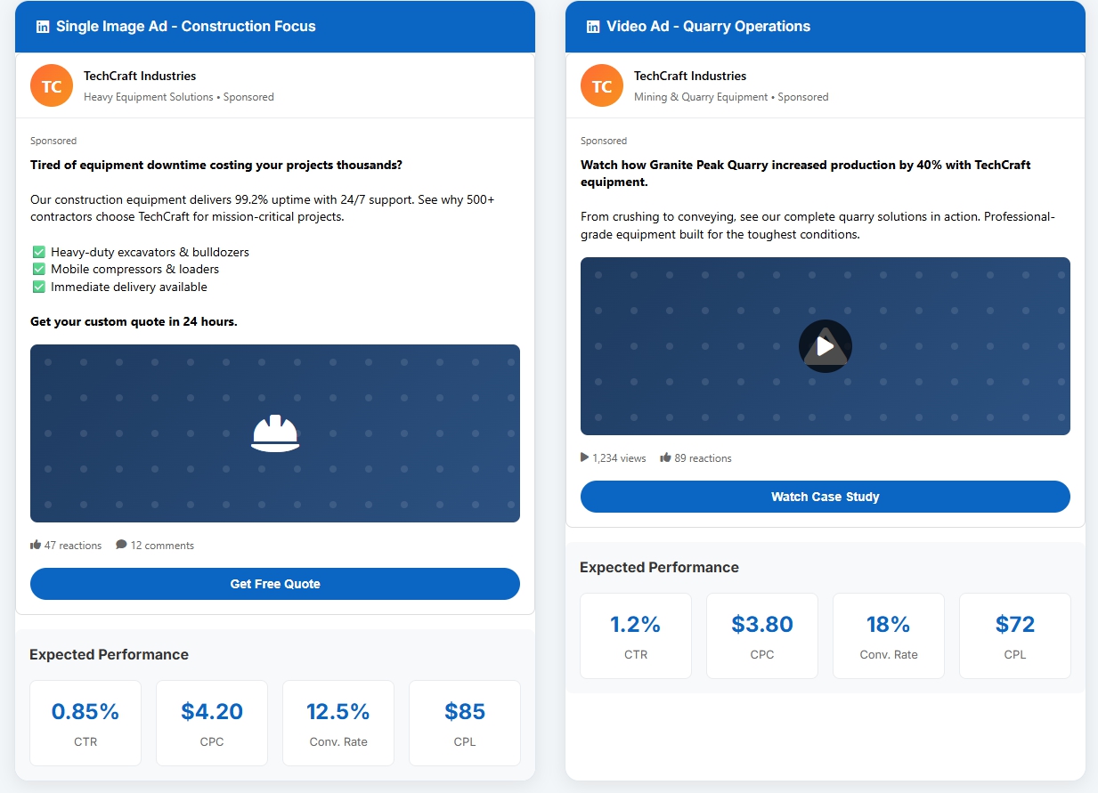 B2B Equipment Marketing: 36% Lower Lead Costs